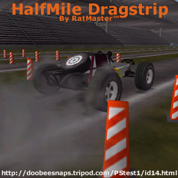 1/2 mile dragstrip image